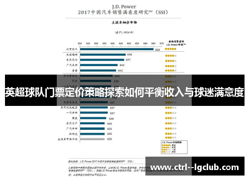 英超球队门票定价策略探索如何平衡收入与球迷满意度